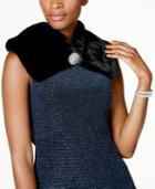 I.n.c. Faux Fur Scarf Collar, Created For Macy's