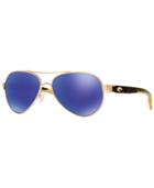 Costa Del Mar Polarized Sunglasses, Cdm Loreto 06s000172 57p