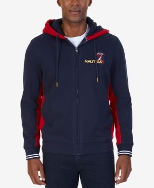 Nautica Men's Signature Full-zip Fleece Hoodie