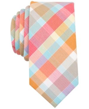 Bar Iii Men's Hilo Plaid Skinny Tie, Only At Macy's