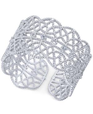 I.n.c. Crystal-studded Filigree Ring, Created For Macy's