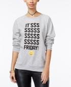 Freeze 24-7 Juniors' It's Friday Graphic Sweatshirt
