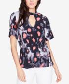 Rachel Rachel Roy Printed Keyhole Top, Created For Macy's