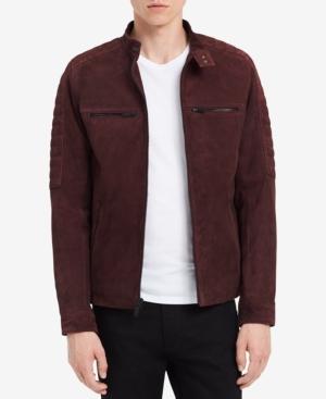 Calvin Klein Jeans Men's Suede Jacket