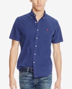 Polo Ralph Lauren Short-sleeve Silk Shirt