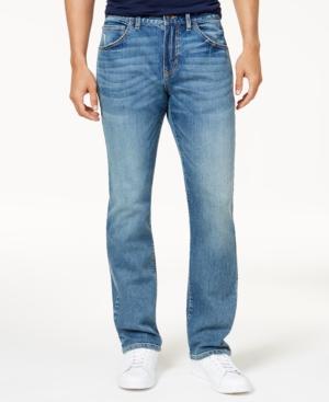 Club Room Men's Slim-fit Stretch Light Wash Jeans, Only At Macy's