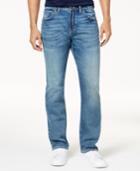 Club Room Men's Slim-fit Stretch Light Wash Jeans, Only At Macy's