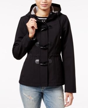 Sebby Toggle Hooded Raincoat