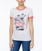 Marvel Juniors' Graphic Ringer T-shirt