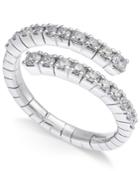 Diamond Wrap Ring (5/8 Ct. T.w.) In 14k White Gold