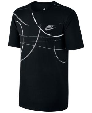 Nike Men's Futura Printed Cotton T-shirt