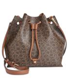 Calvin Klein Monogram Small Bucket Bag