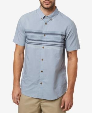 O'neill Men's Serf Yarn-dyed Engineered-stripe Shirt