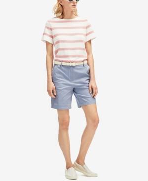 Lacoste Cotton Gabardine Bermuda Shorts