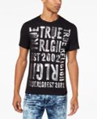 True Religion Men's Metallic Logo-print T-shirt
