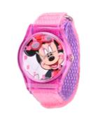 Disney Minnie Mouse Girls' Purple Plastic Watch