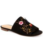Nanette By Nanette Lepore Valentina Embroidery Flat Mules, Only At Macy's Women's Shoes