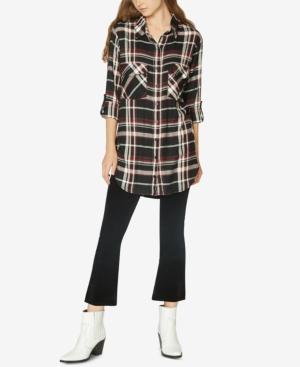 Sanctuary Main St. Plaid Tunic Shirt