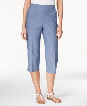 Alfred Dunner St. Augustine Collection Cropped Pull-on Pants