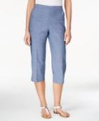 Alfred Dunner St. Augustine Collection Cropped Pull-on Pants