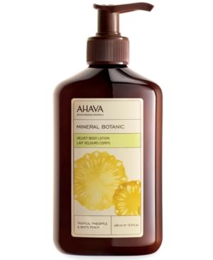 Ahava Mineral Botanic Tropical Pineapple & White Peach Velvet Body Lotion