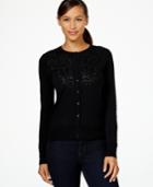Charter Club Embellished Cardigan, Only At Macy's