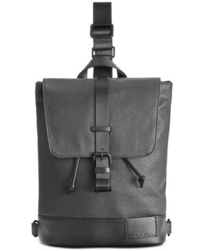 Calvin Klein Men's Coated Canvas Convertible Sling
