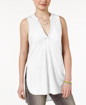 Almost Famous Juniors' Sleeveless Utility Tunic