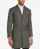 Kenneth Cole Reaction Men's Hidden-placket Overcoat