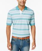 Club Room Short Sleeve Stripe Polo, Only At Macy's