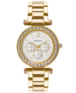 Style & Co. Women's Gold-tone Bracelet Watch 33mm Sc1454