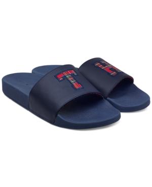 Tommy Hilfiger Men's Tartan Slides Men's Shoes
