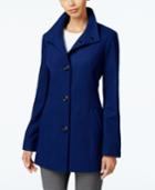 I.n.c. Stand-collar Peacoat, Created For Macy's