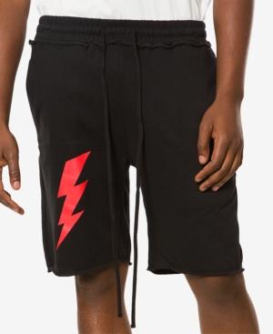 Jaywalker Men's Raw-edge Drawstring Shorts