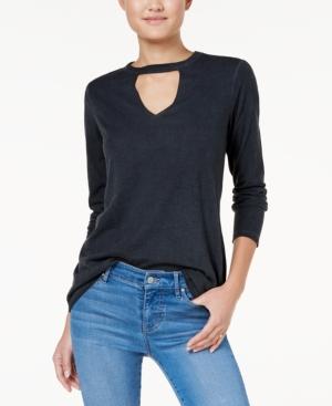 Ultra Flirt Juniors' Choker-neck Tunic