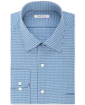 Van Heusen Men's Classic-fit Non-iron Checked Dress Shirt