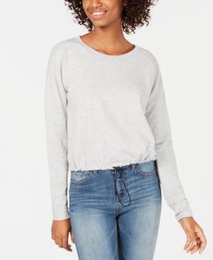 Almost Famous Juniors' Bungee-hem Sweatshirt