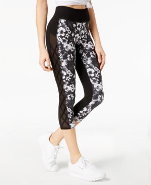 Jessica Simpson Thewarmup Juniors' Mesh-inset Leggings