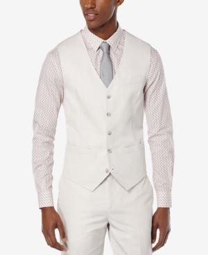 Perry Ellis Men's Lumark Solid Vest