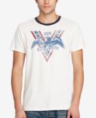 Denim & Supply Ralph Lauren Men's Graphic-print Cotton Ringer T-shirt
