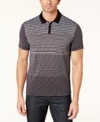 Alfani Men's Ombre Stripe Polo, Created For Macy's