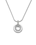 Swarovski Necklace, Crystal Double Circle Pendant