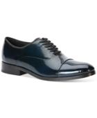 Calvin Klein Men's Lloyd Brush Off Box Leather Oxfords Men's Shoes