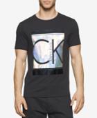 Calvin Klein Men's Iridescent Graphic-print T-shirt
