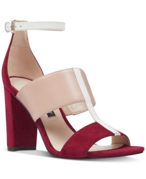 Nine West Nohea Colorblocked City Sandals Women's Shoes