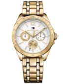 Tommy Hilfiger Women's Sophisticated Sport Two-tone Stainless Steel And Tr90 Bracelet Watch 36mm 1781665