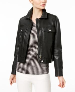Weekend Max Mara Calcina Leather Jacket