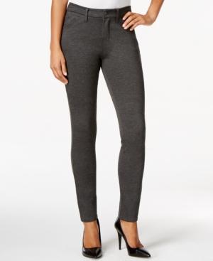 Jag Rowan Slim-leg Ponte-knit Jeans, Black Wash