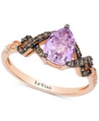 Le Vian Chocolatier Vibrant Orchid Cotton Candy Amethyst (8 Ct. T.w.) & Diamond (1/5 Ct. T.w.) In 14k Rose Gold