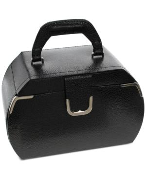 Rhona Sutton Black Medium Rounded Jewelry Case